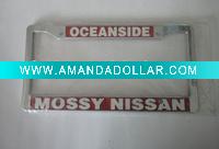 european license plate frame
