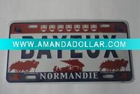 Wholesale Advertisement license plate