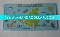 Wholesale map License plate