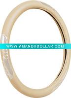 Reflective materials steering wheel cover