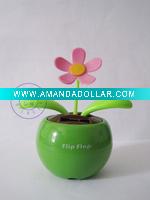 Wholesale solar power artificial flower