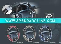 Wholesale fashion comfortable PVC steering wheel cover