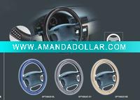 Wholesale fashion comfortable reflective steering wheel cover