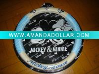 Wholesale high quality factory Embroidered steering wheel cover