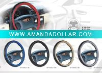 Wholesale fashion comfortable PVC steering wheel cover