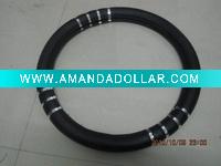 Wholesale fashion comfortable PVC steering wheel cover