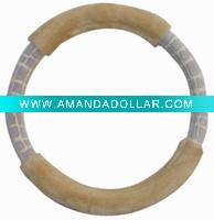 Wholesale winter use gift steering wheel cover