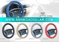 Wholesale fashion comfortable PVC steering wheel cover