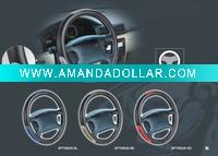 Wholesale fashion comfortable reflective steering wheel cover