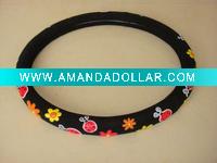Nubuck steering wheel cover