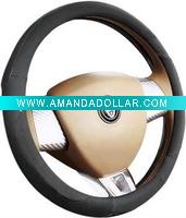 Black Steering Wheel Cover
