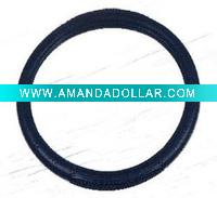 Wholesale car accessories leather steering wheel covers