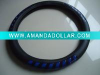 Wholesale car accessories leather steering wheel covers