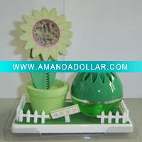 Wholesale New flower sea car perfume (green color)