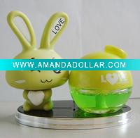 New green love rabbit auto perfume