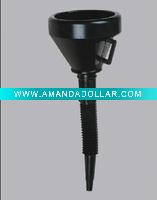 Plastic funnel