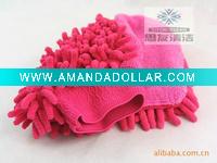Wholesale single-sided Chenille Cleaning Gloves