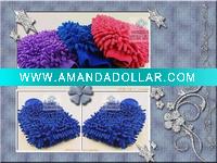 Wholesale Double sided Chenille Cleaning Gloves