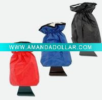 Wholesale Ice scraper with glove / glove ice scraper