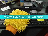 Wholesale chenille glove,car cleaning glove,microfiber glove