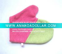 Wholesale microfiber galsses cleaning gloves