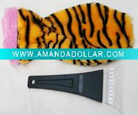 Wholesale Plastic ice scraper with glove
