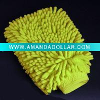 coral fleece car washing glove
