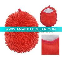 Wholesale car wash mitt,2 in 1 microfiber glove