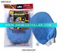 Auto wash mitt