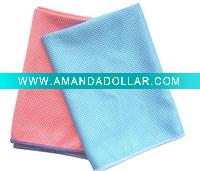 Wholesale microfiber diamond car wash/clean cloth