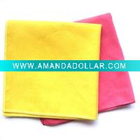 Wholesale double sided flannel microfiber car wash towel