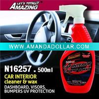 (500ML) Car care care interior cleaner & wax
