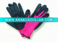 Wholesale coated black nitrile safety glove