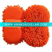 Chenille wash sponge