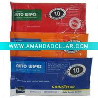 car dashboard clean wet wipes