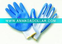 Coated nitrile safety glove