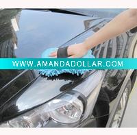 Microfibre car cleaning sponge