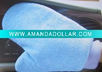 Wholesale microfiber car cleaning glove