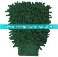 Wholesale microfiber car window cleaning mitt
