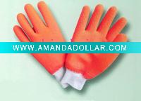 Wholesale latex coated safety glove
