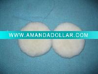 Sheepskin polishing pad