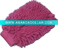 Wholesale high quality cleaning microfiber chenille gloves