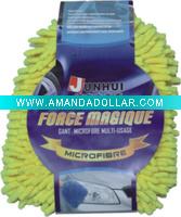 Wholesale high quality and good absorbing microfiber chenille gloves