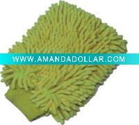 Wholesale high quality and good absorbing microfiber chenille gloves