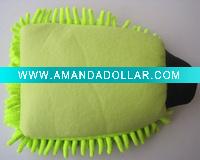 Wholesale microfiber car cleaning glove