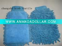Wholesale microfiber chenille gloves (single surface)