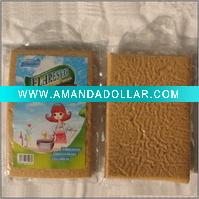 compressed car cleaning sponge