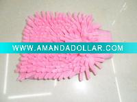 Chenille car washing gloves