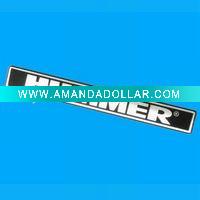 Wholesale Self-adhesive Aluminum Metal Logo Emblems for trademark