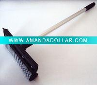 Car window clean squeegee brush